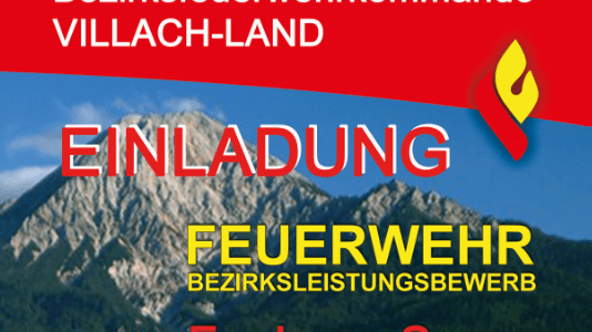 Einladung zum Bezirksleistungsbewerb in Faak am See