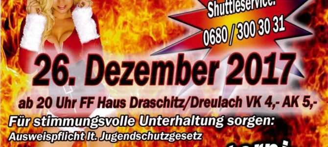 Die FF Draschitz- Dreulach lädt zum 33. Stefanikränzchen