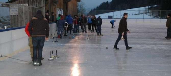 Eisstockturnier vom Abschnitt Dreiländereck
