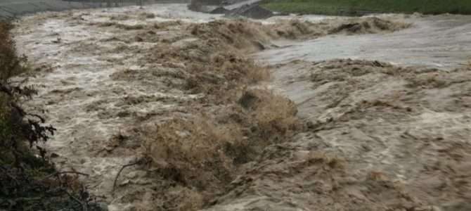 Hochwasser im Bezirk Villach Land