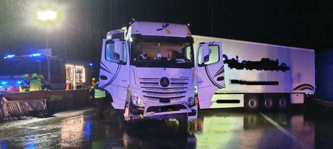 LKW Unfall auf der A 2