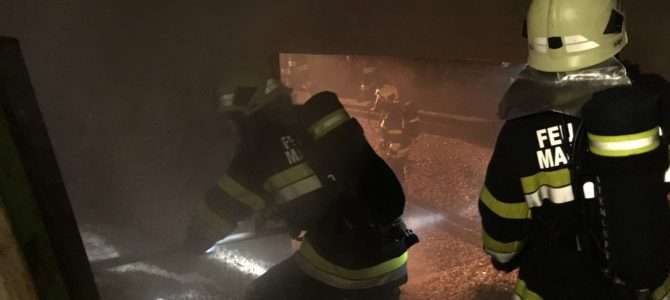 Nächtlicher Brandeinsatz forderte die Einsatzkräfte