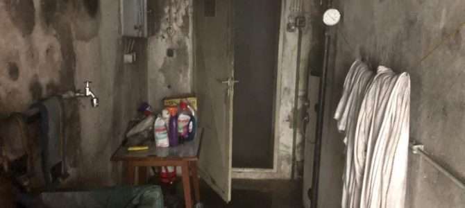 Brand eines Wäschetrockners in Töplitsch