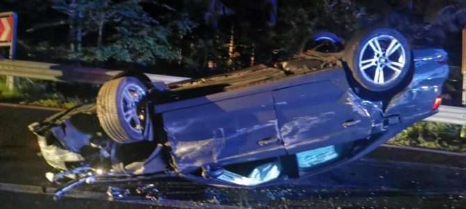Verkehrsunfall auf der B109