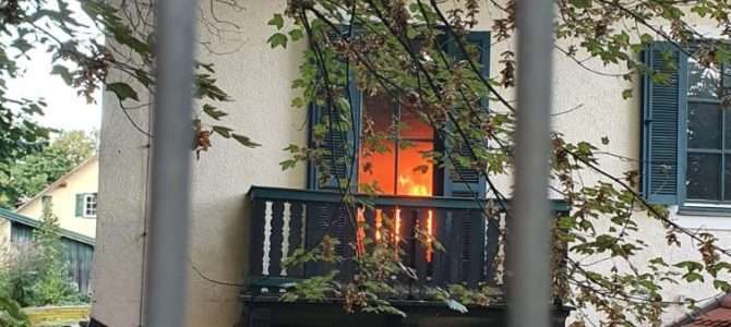 Realbrand-Atemschutzübung in der Gemeinde Treffen