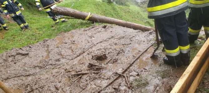 Italientief ruft Feuerwehren auf den Plan