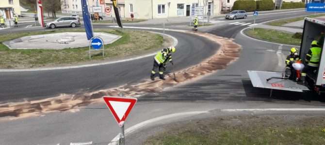 Treibstoffspur B83, Kreisverkehr
