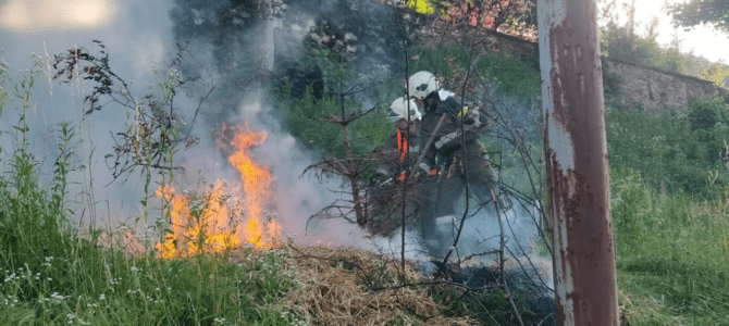 Waldbrand-Übung der FF Treffen