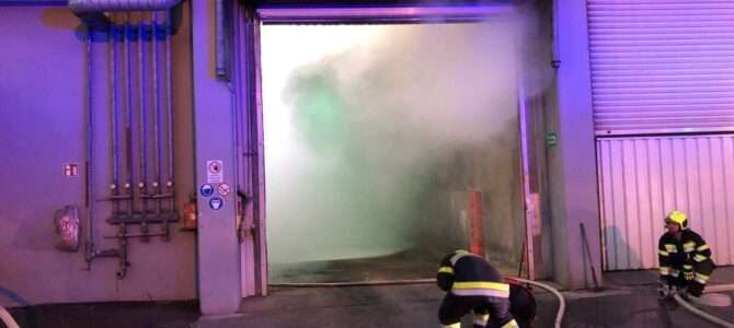 Brandeinsatz am Industriestandort Euro Nova Brandeinsatz am Industriestandort Euro Nova