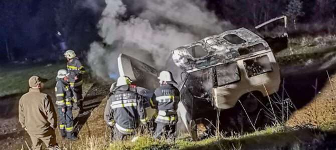 Fahrzeugbrand in Laastadt