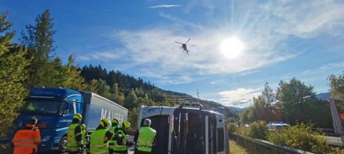 LKW-Unfallserie bei Arnoldstein