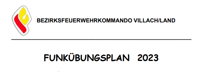 Funkübungsplan 2024