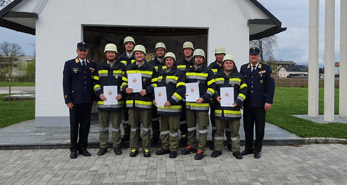 Feuerwehrleistungsabzeichen in Gold