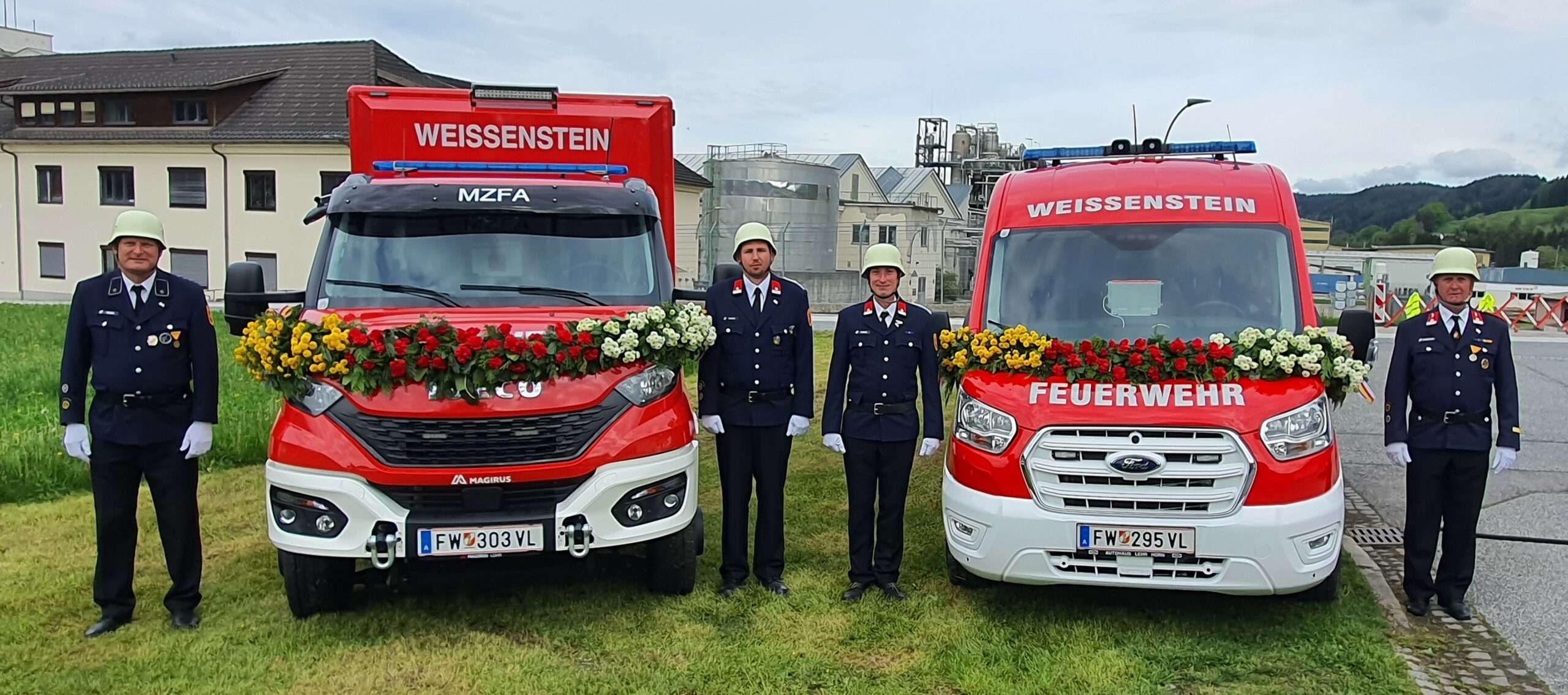 135 Jahre FF Weissenstein“ und Fahrzeugsegnung „MZFA & MTFA