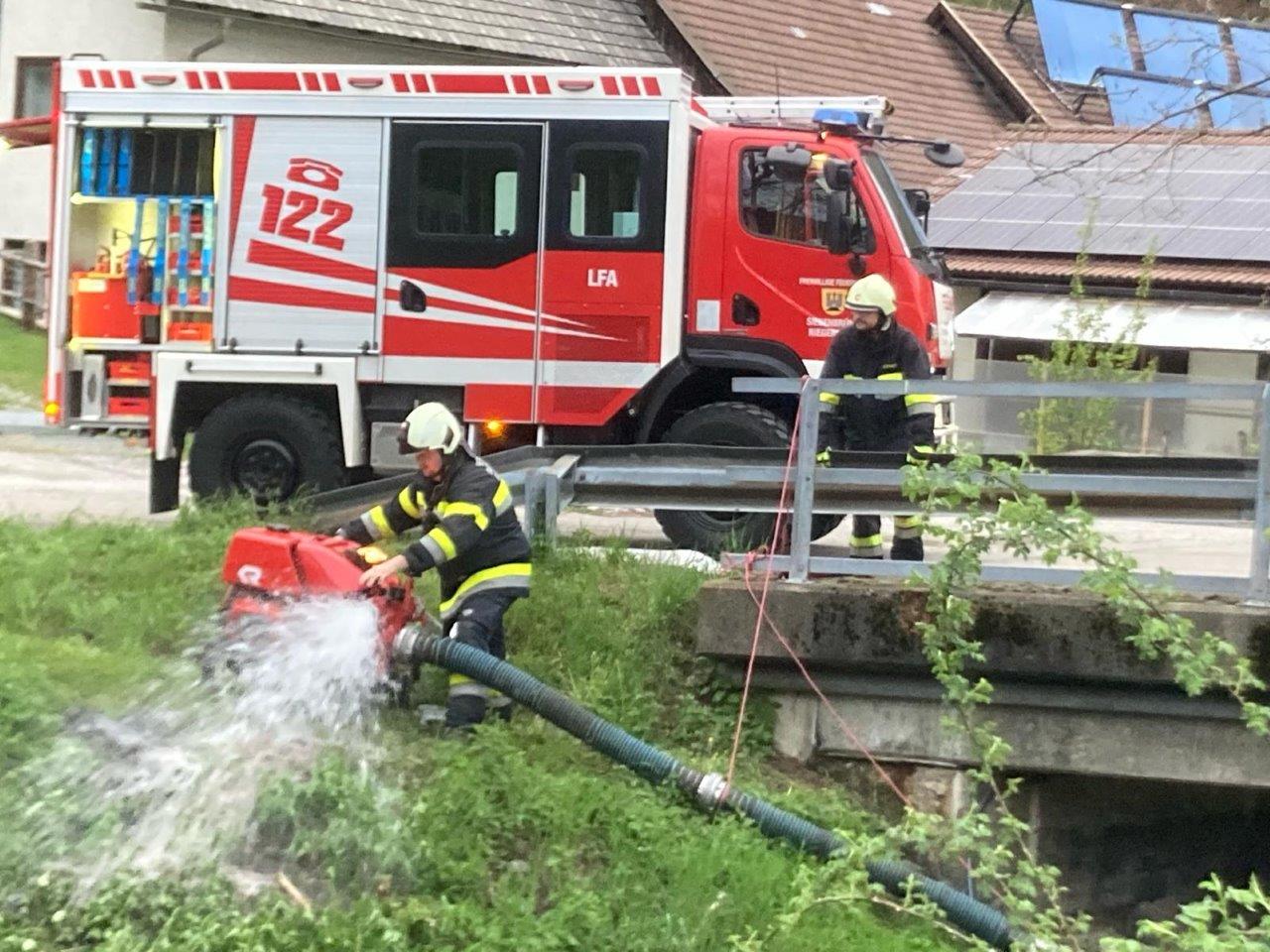 Abschnittsfunkübung in Pöckau