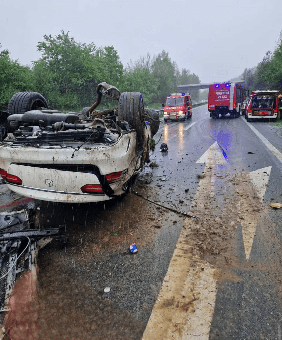 Verkehrsunfall A11 in St. Jakob