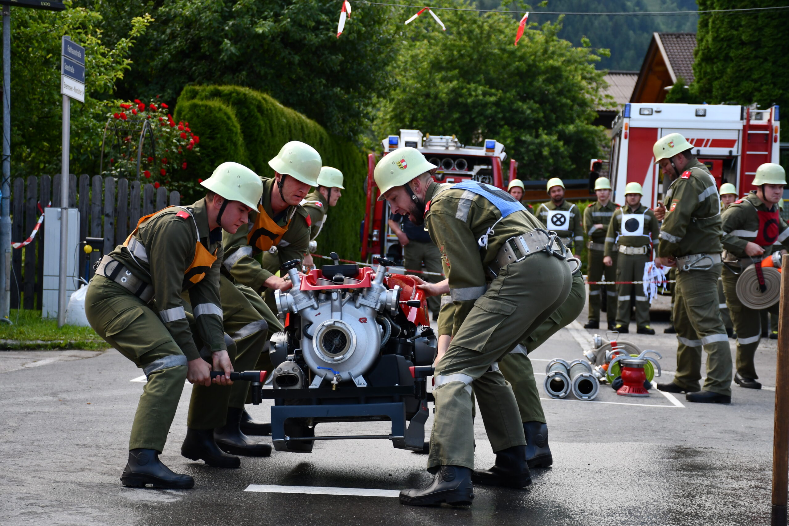 Bezirksfeuerwehrleistungsbewerb 2024 in Feld am See