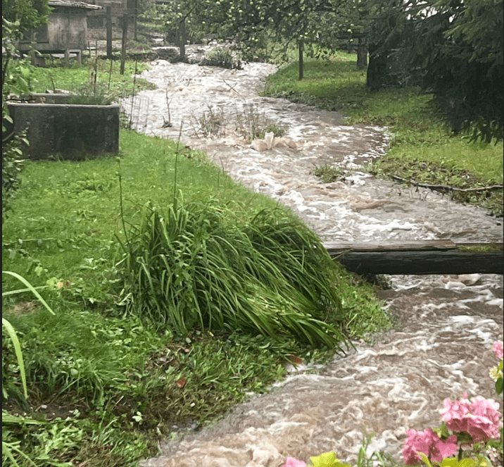 Unwetterfront trifft Villach- Land
