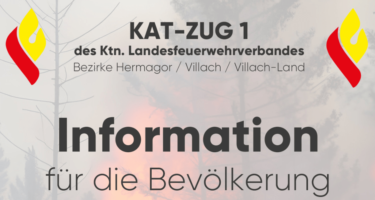 KAT-Zug1 üben in Bez. Hermagor