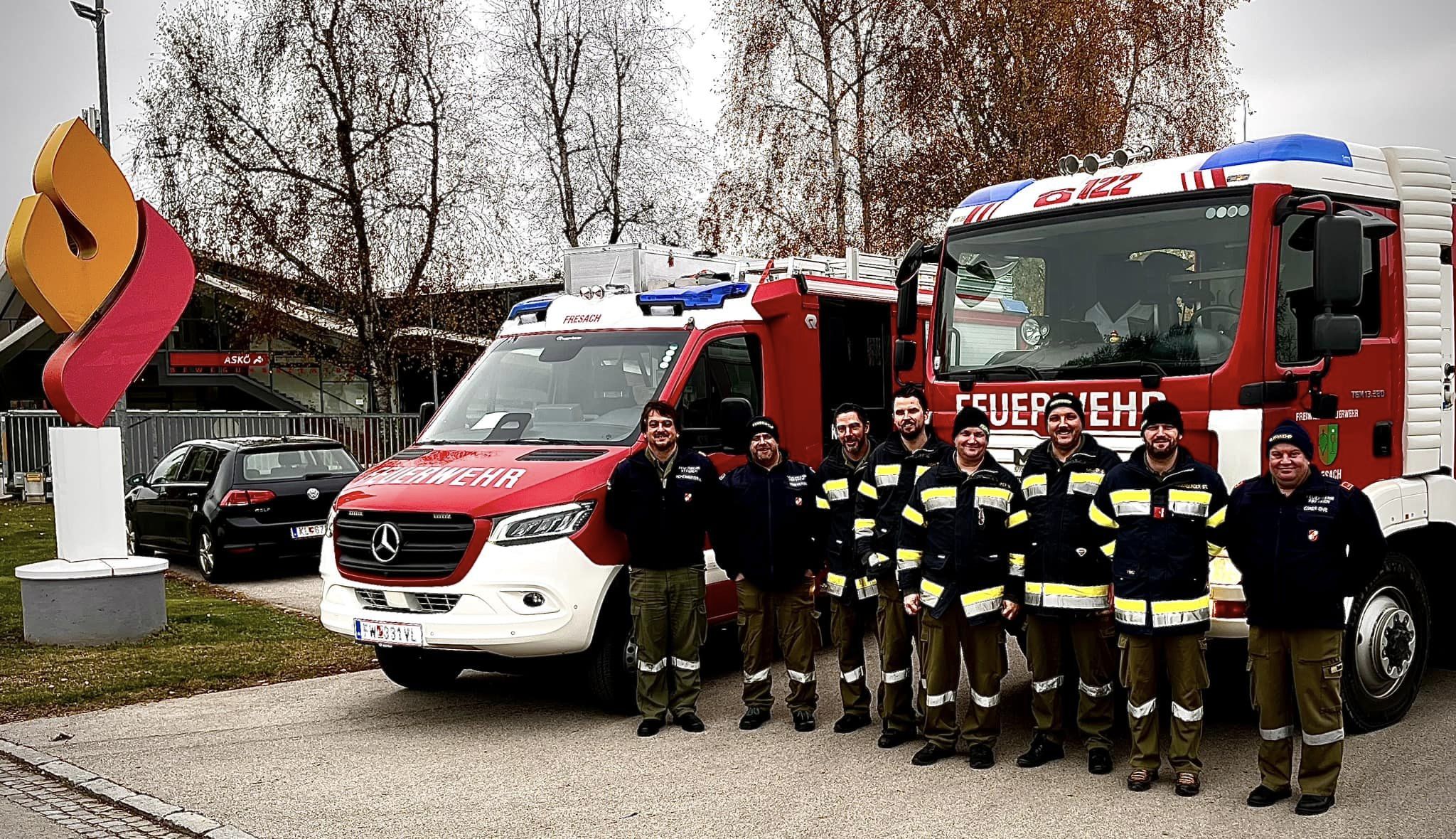 Neues Einsatzfahrzeug für die Feuerwehr Fresach
