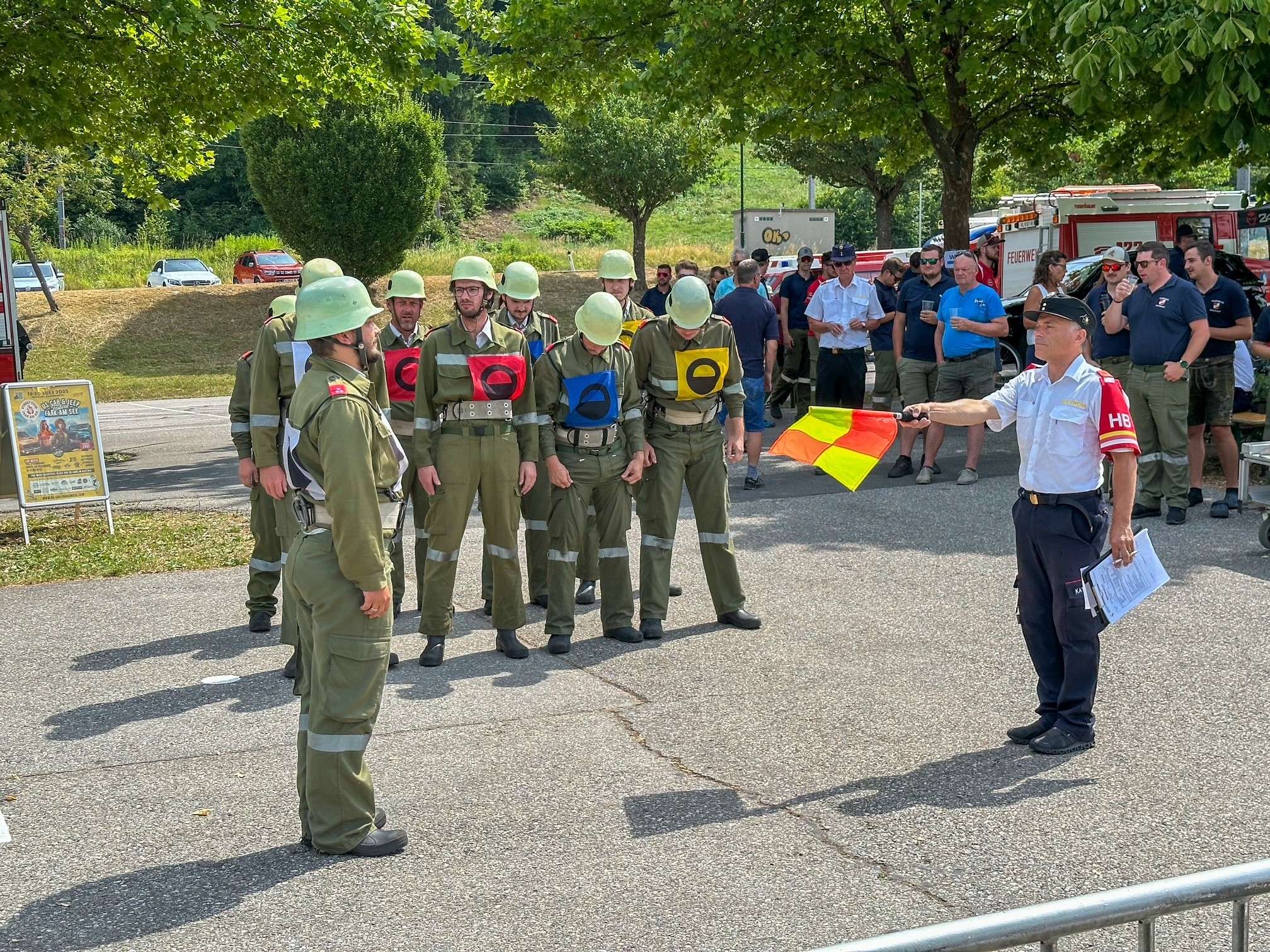 Direkt über dem Faaker See: ALB der FF Gödersdorf