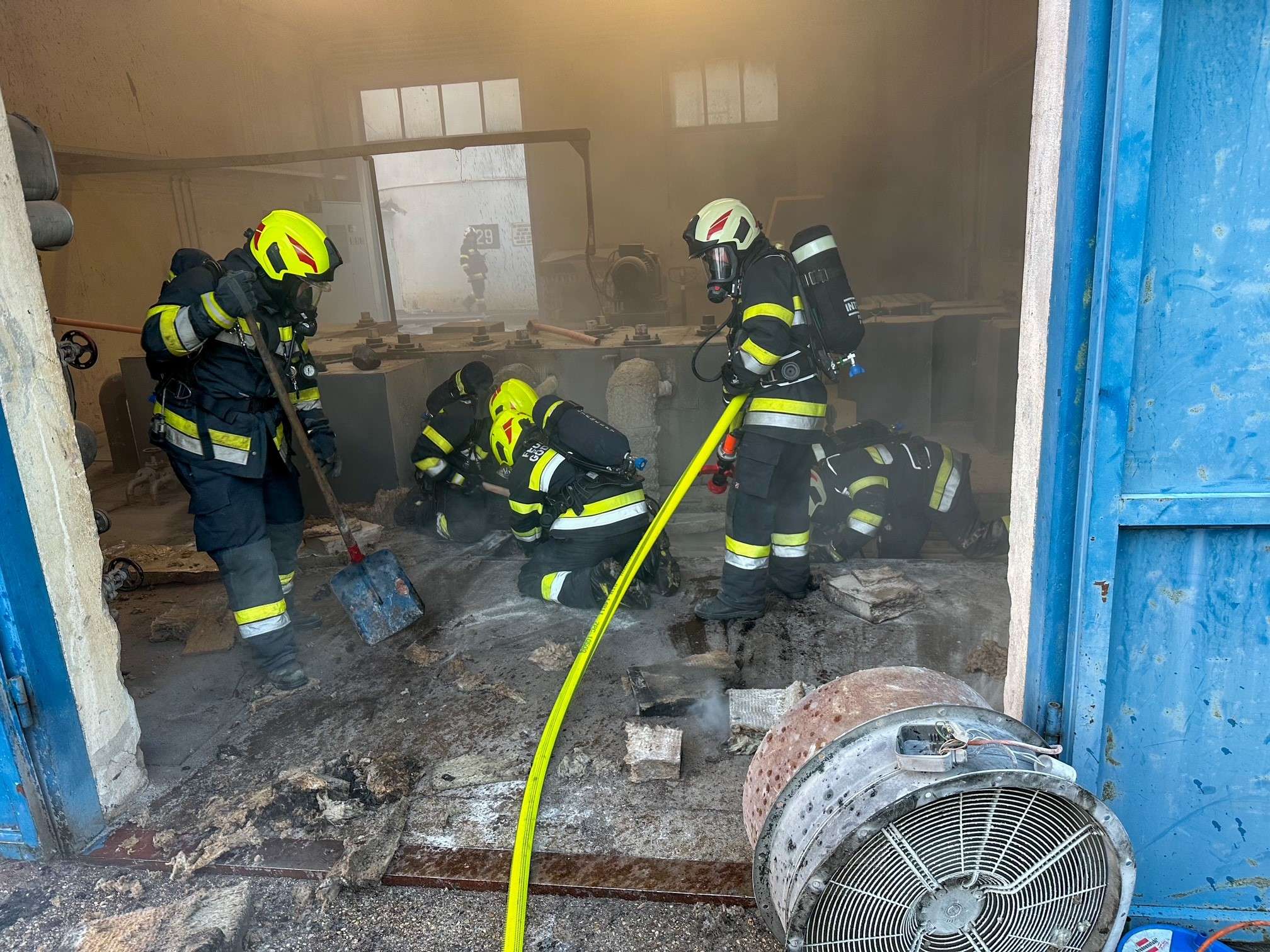 Fürnitz: Schwelbrand in Industriebetrieb