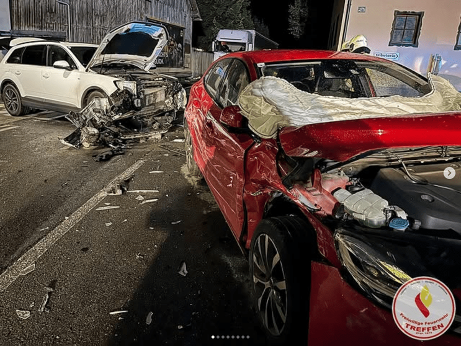 Verkehrsunfall Treffen, B98 Millstätter Straße