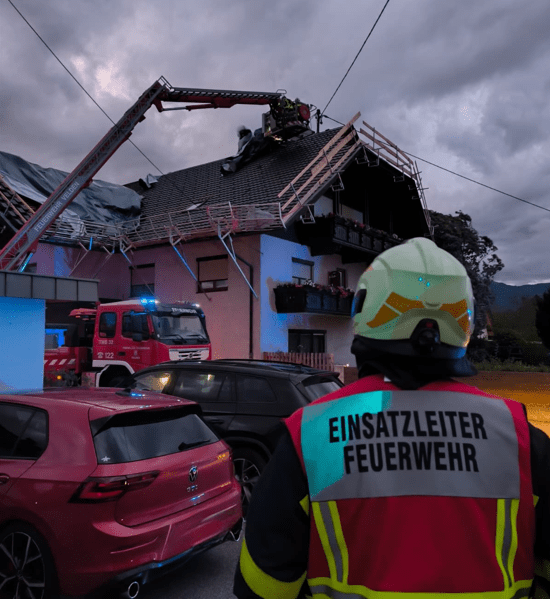 Sturmeinsatz für die Feuerwehr Föderlach