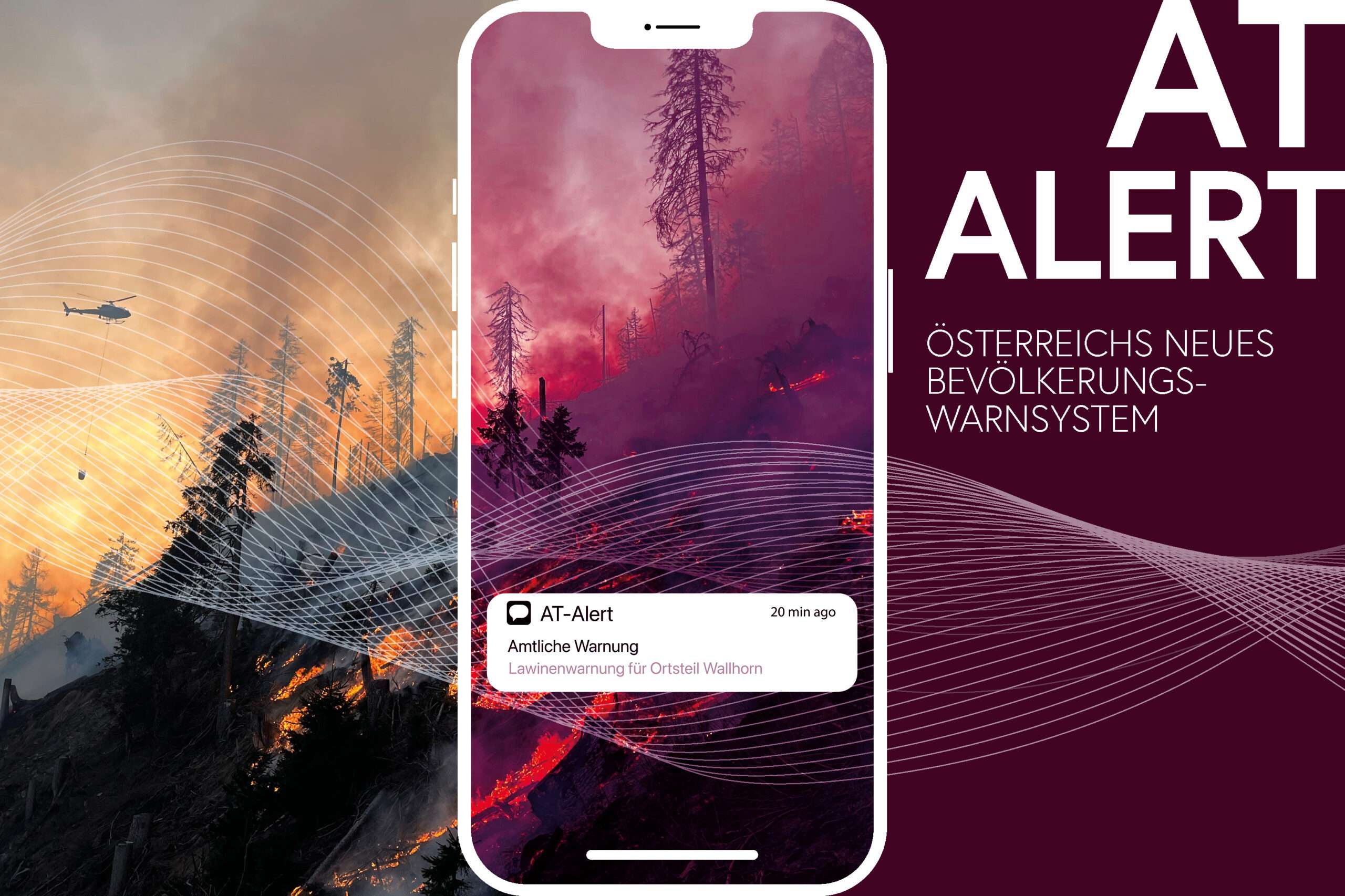 Zivilschutz-Probealarm mit AT-Alert und Sirenen