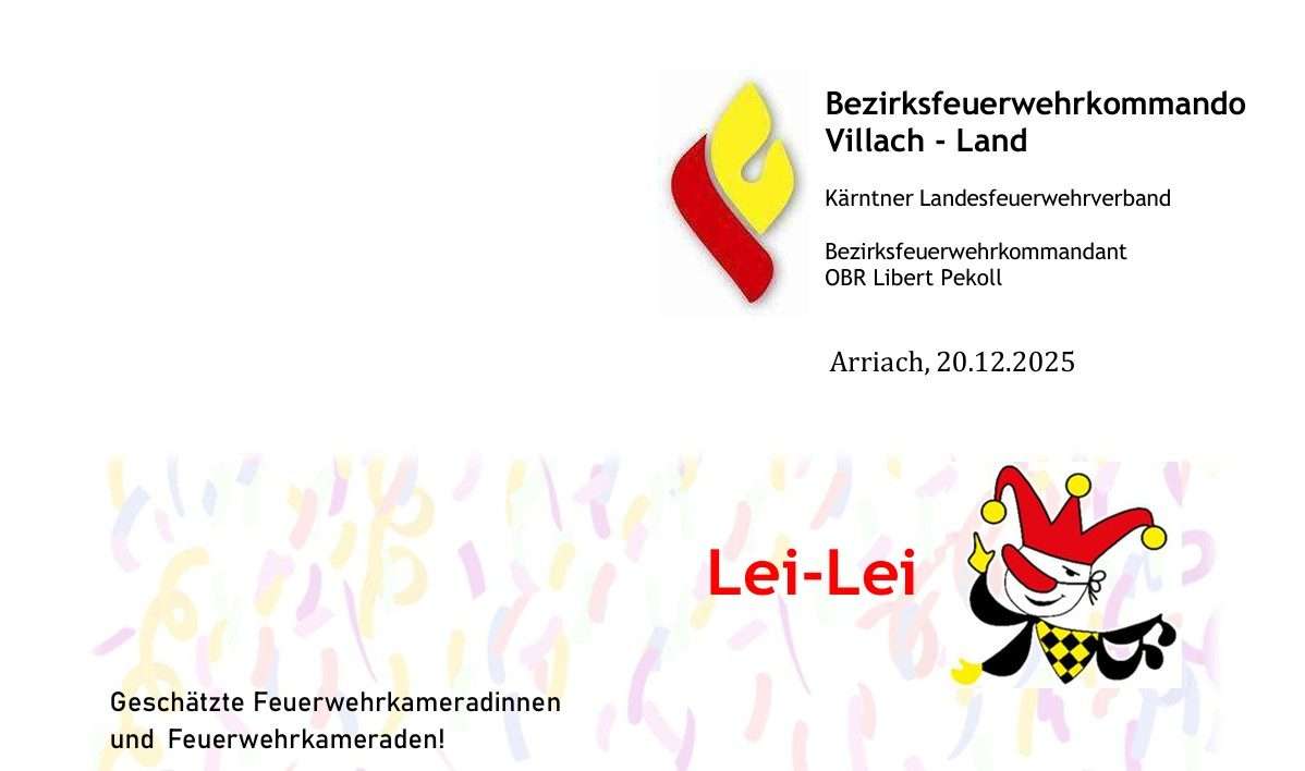 Eintrittskarten für die  Feuerwehren aus dem Bezirk Villach-Land