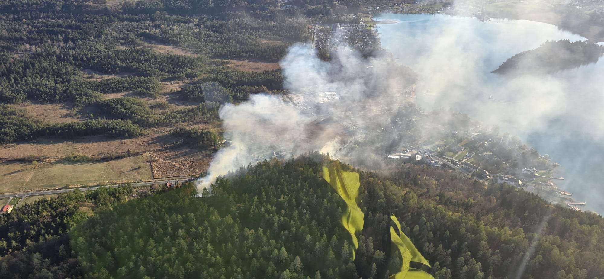 Waldbrand am Tabor Waldbrand am Tabor