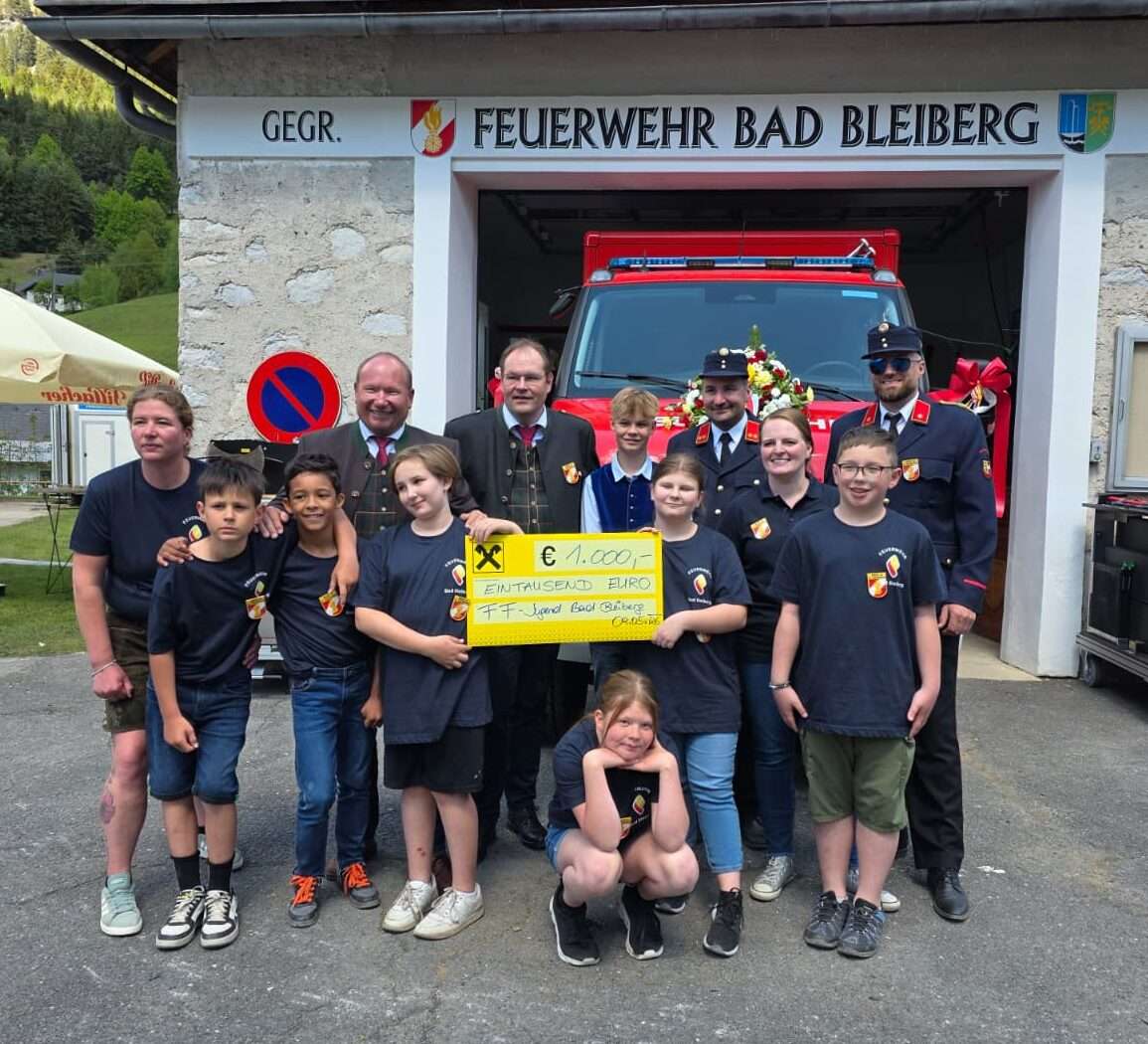 Fahrzeugweihe in Bad Bleiberg