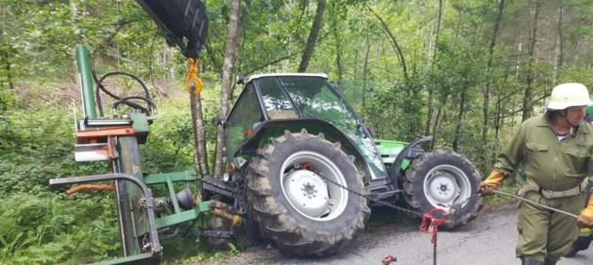 Traktorbergung in Köstenberg