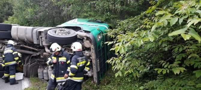 Verkehrsunfall auf der A10