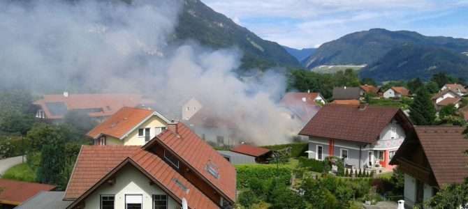 Brand im Müllnerfeld
