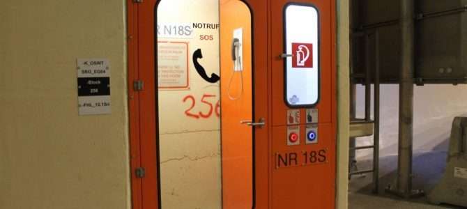 Begehung des Oswaldibergtunnels