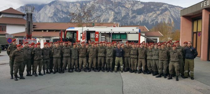 Bundesheer zu Besuch bei der Freiwilligen Feuerwehr Arnoldstein