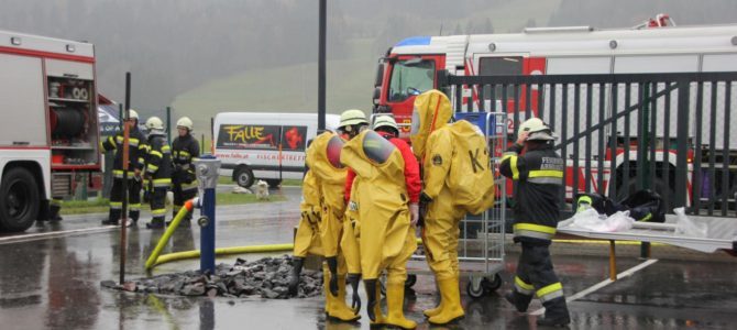 Funkübung des Abschnittes Dreiländerecke