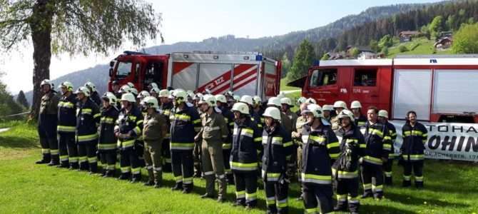 Gemeindeübung in Treffen